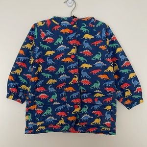 Cath Kids London Multicolored Dinosaur Printed Water Resistant Hooded Jacket 3-4